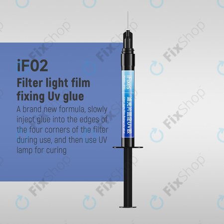 iFixes IF02 - UV lepilo za pritrditev svetlobnih filtrov, 5ml