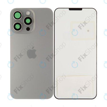 Steklo zadnjega ohišja za iPhone 15 Pro Max | Natural Titanium | 661-36909 | Genuine Apple