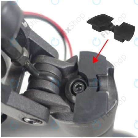 Xiaomi Mi Electric Scooter 1S, 2 M365, Essential, Pro, Pro 2 - Blažilniki vibracij (Black) - 3 kosi