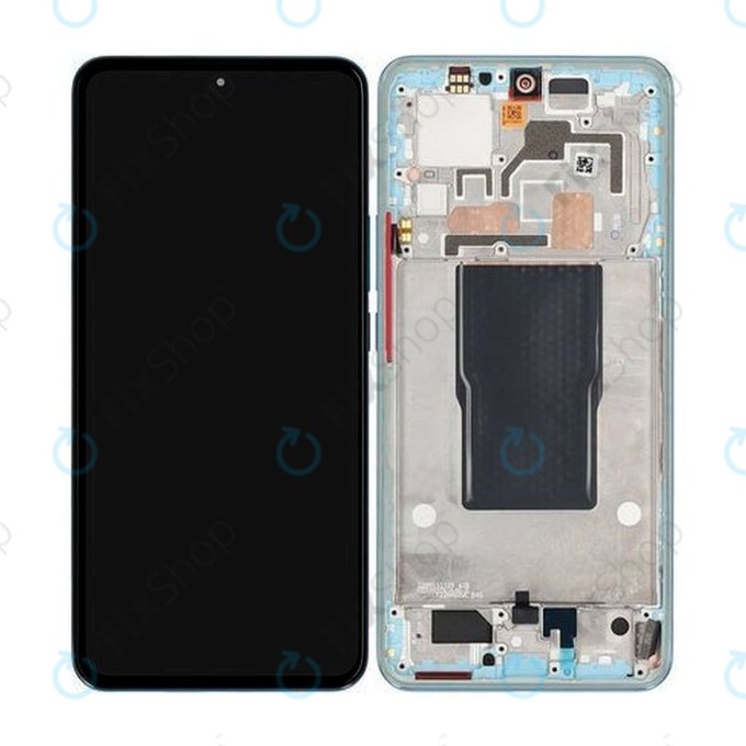 Xiaomi 12T Pro 22081212UG - LCD zaslon + steklo na dotik + okvir (Blue) - 560005L12U00 Genuine Service Pack