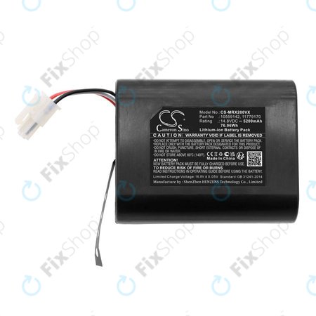 Baterija za Miele Scout RX2, RX3, 5200mAh, Li-Ion, 14.8V, 10559142, HQ
