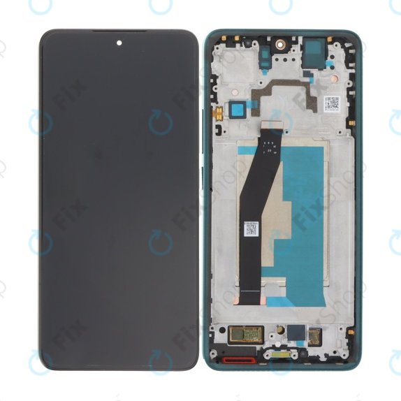 Xiaomi 14T 2406APNFAG - LCD zaslon + steklo na dotik + okvir (Titan Blue) OLED