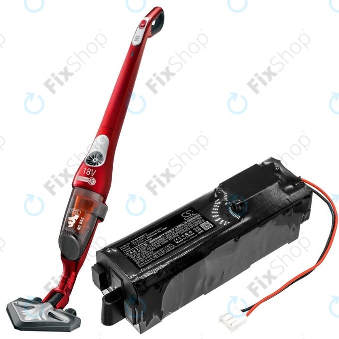 Rowenta Air Force Extreme RH-series, Tefal TY-series - Baterija RS-RH5273, MISRH5273-01 Li-Ion 18.5V 2600mAh HQ