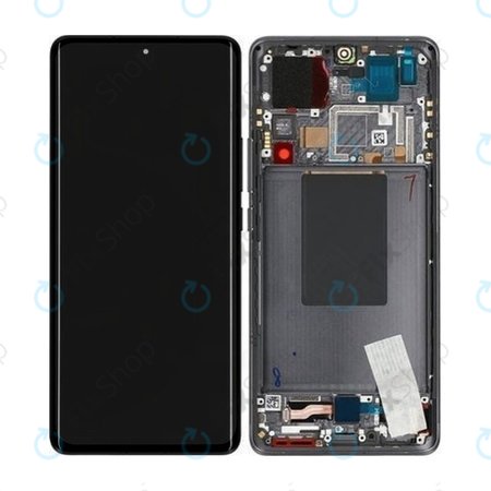 Xiaomi 12 Pro 2201122C 2201122G - LCD zaslon + steklo na dotik + okvir (Gray) - 56000300L200, 56000800L200 Genuine Service Pack