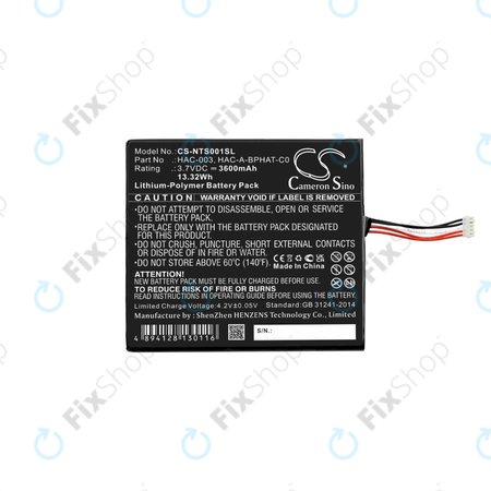 Nintendo Switch - Baterija HAC-003 3600mAh HQ