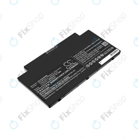 Baterija za Fujitsu Lifebook AH77, A556, A3510, U536, 4050mAh, Li-Pol, 10.8V, CP641484-01, HQ