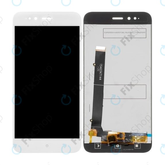 Xiaomi Mi A1 (Mi 5X) - LCD zaslon + steklo na dotik (White) TFT