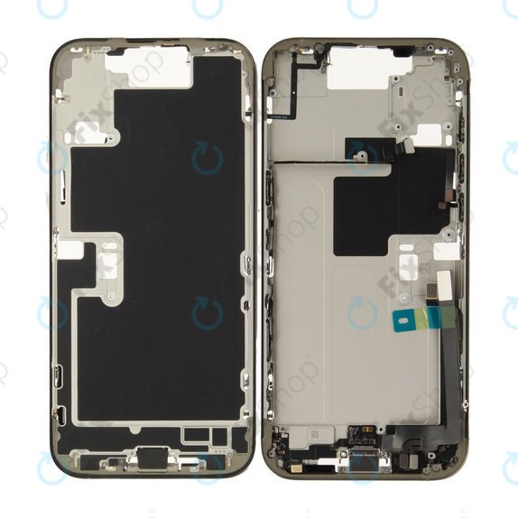 Srednji okvir z baterijo za iPhone 16 Pro Max | Natural Titanium | ZD076-00696 | Genuine Apple