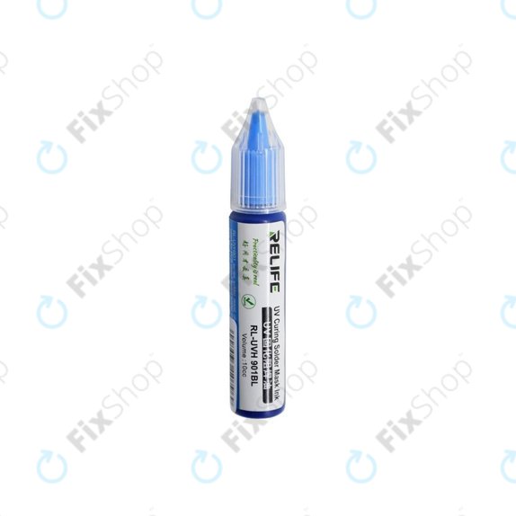 Relife RL-UVH901BL - UV utrjujoča spajkalna maska - 10ml (Modra)
