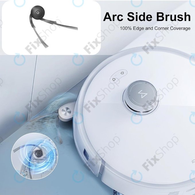 Xiaomi Roborock Qrevo Curv, Qrevo Edge, Saros 10, Saros 10R, QV 35A - stranska krtača