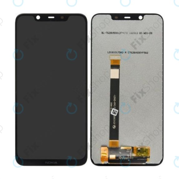 Nokia 8.1 (Nokia X7) - LCD zaslon + steklo na dotik TFT