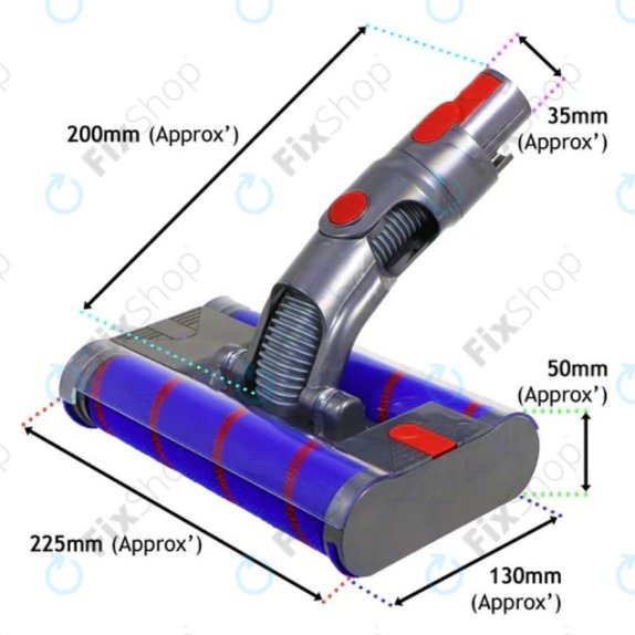 Dyson V-series, Outsize - Talna šoba (2x valj)