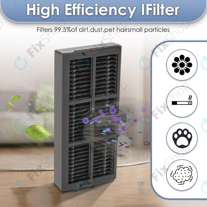 HEPA filter, 2 kos za Xiaomi Dreame X40 Ultra, L40 Ultra, X30 Ultra, L10s Ultra Gen2, L10s Pro Ultra, Mova E30 Ultra