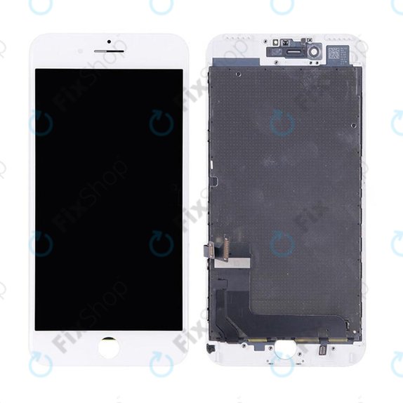 Apple iPhone 7 Plus - LCD zaslon + steklo na dotik + okvir (White) TFT