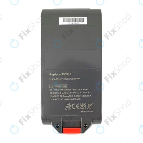 Dyson V11, V15, V15s, Outsize - Baterija SV15, SV18, 970938-01 Li-Ion 25.2V 3600mAh