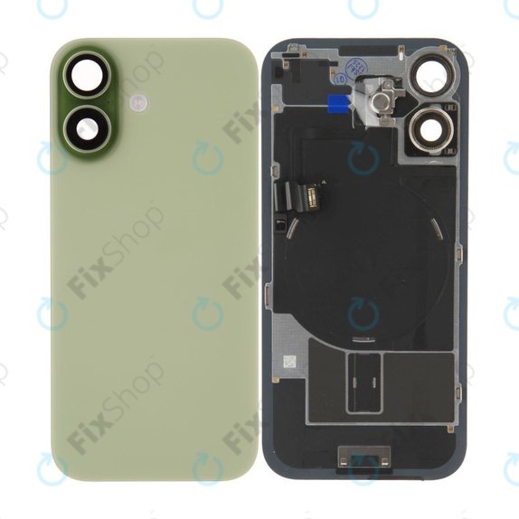 Steklo zadnjega ohišja za iPhone 17, Sage, Pulled A