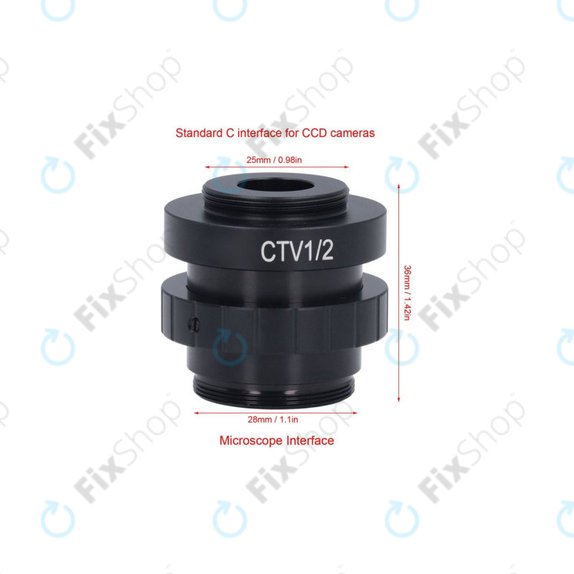CTV adapter 1/2" C-Mount za mikroskop