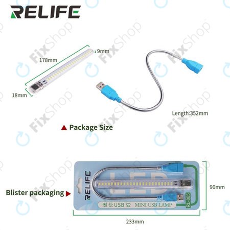 Relife RL-805 - USB mini LED svetilka