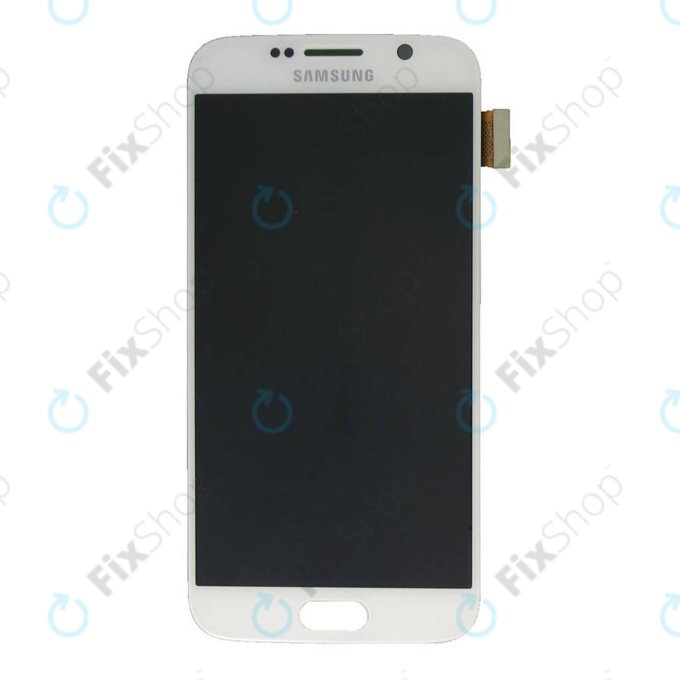 Samsung Galaxy S6 G920F - LCD Display + Touch Glass (White Pearl) - GH97-17260B Genuine Service Pack