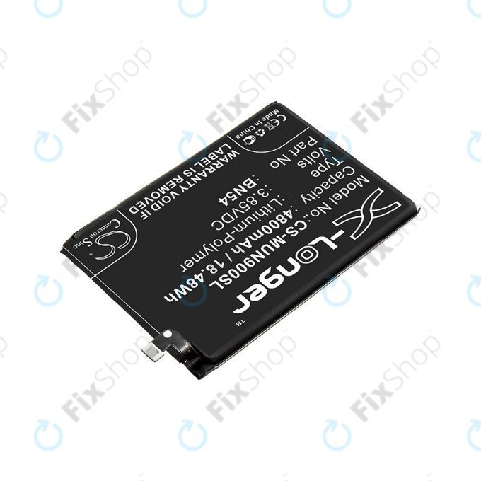 Baterija za Xiaomi Redmi 9 M2004J19G, 4800mAh, Li-Pol, 3.85 V, BN54, HQ