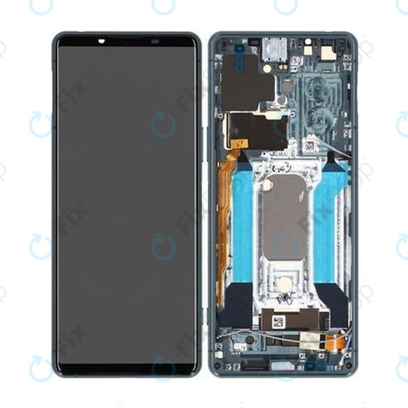 Sony Xperia 5 III - LCD zaslon + steklo na dotik + okvir (Green) - A5033716A Genuine Service Pack