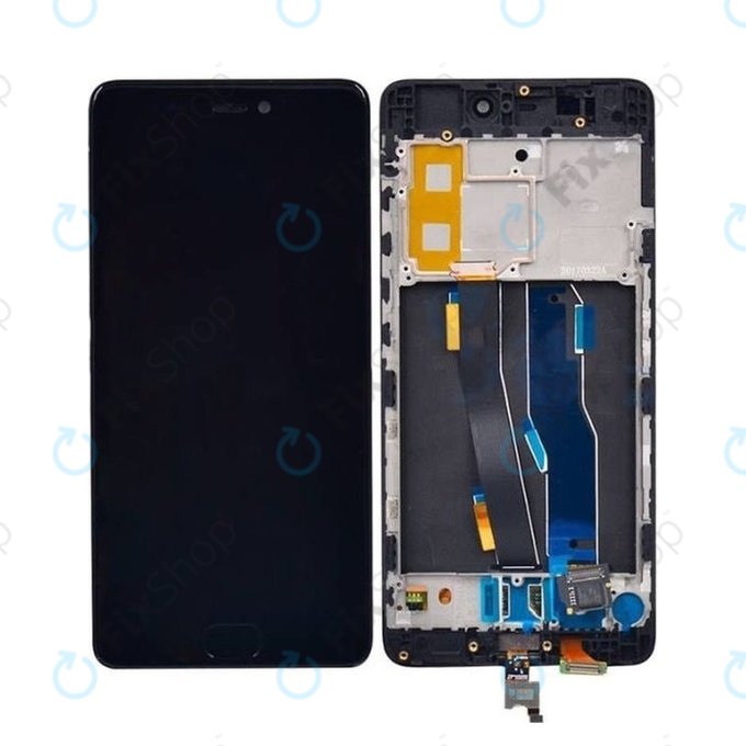 Xiaomi Mi 5s - LCD zaslon + steklo na dotik + okvir (Black) TFT
