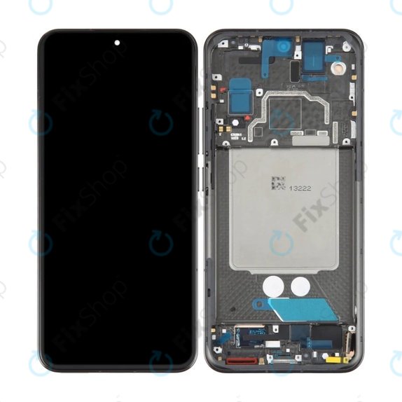 Xiaomi 13 - LCD zaslon + steklo na dotik + okvir (Black) OLED