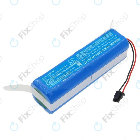 Baterija za Eufy RoboVac X8 Hybrid, 6400mAh, Li-Ion, 14.4V, PA61, HQ