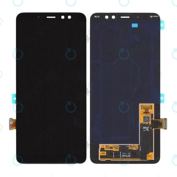 Samsung Galaxy A8 Plus A730F (2018) - LCD zaslon + steklo na dotik - GH97-21534A Genuine Service Pack