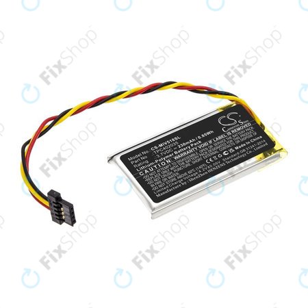 Baterija za Mio MiVue 508, 518, 528, 538, 608, 618, 792, 230mAh, Li-Pol, 3.7V, TPC402035, HQ