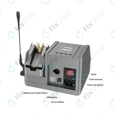 GVM H3 - Smart spajkalna postaja 3v1