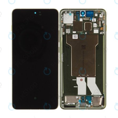 Zaslon za Motorola Edge 70, Steklo na dotik z okvirjem, Bronze Green, 5D68C31543, Genuine Service Pack