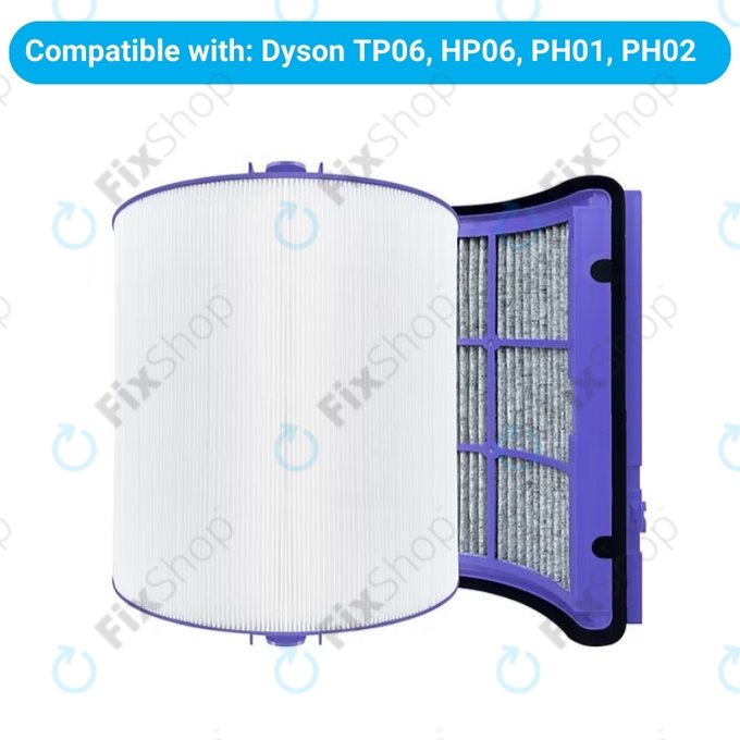 Dyson Purifier-series, Purifier humidifier-series, Hot and Cool Series 360° - HEPA filter (Aktivno oglje)