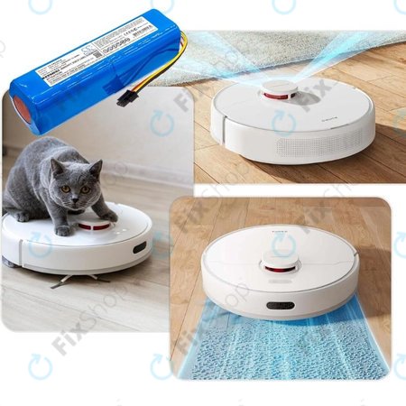 Xiaomi Mi Robot Vacuum Mop-series, Dream-series, Roborock-series - Baterija BRR-2P4S-5200 Li-Ion 14.4V 5200mAh HQ