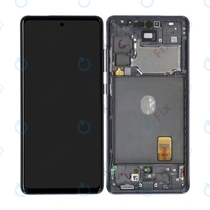 Samsung Galaxy S20 FE 5G G781B - LCD zaslon + steklo na dotik + okvir (Cloud Navy) - GH82-24214A, GH82-24215A, GH82-29056A, GH82-31320A Genuine Service Pack