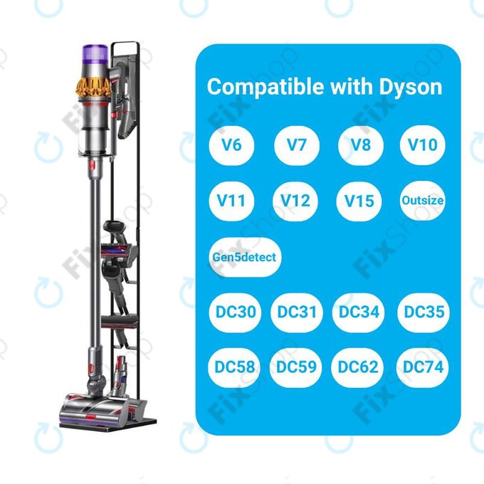 Dyson V-series, Outsize, Gen5detect, DC-series - stojalo
