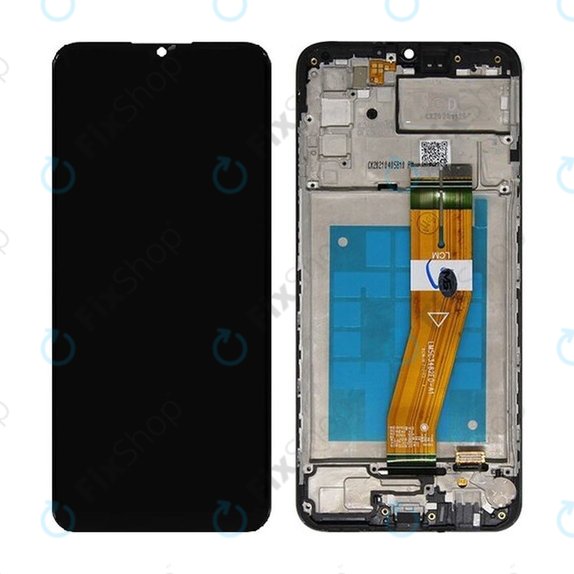 Samsung Galaxy A02s A025F - LCD zaslon + steklo na dotik + okvir TFT