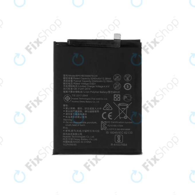 Huawei Mate 10 Lite, Honor 7X, Nova 2 Plus, P Smart Plus (Nova 3i), P30 Lite, P30 Lite 2020 - Baterija HB356687ECW 3340mAh