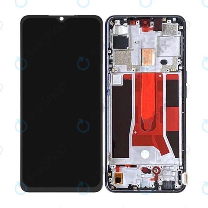 Oppo A91 - LCD zaslon + steklo na dotik + okvir - REF-OPPOA9101 Genuine Service Pack