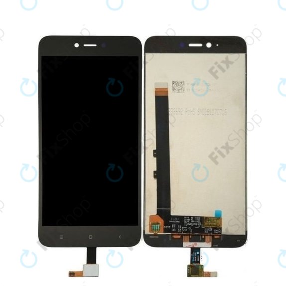 Xiaomi Redmi Note 5A 32GB, 64GB - LCD zaslon + steklo na dotik (Black) TFT