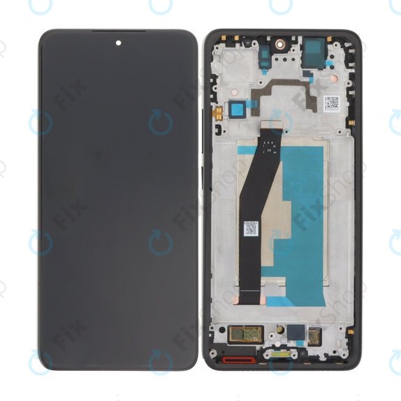 Xiaomi 14T 2406APNFAG - LCD zaslon + steklo na dotik + okvir (Titan Black) OLED