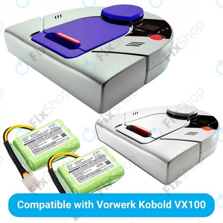 Vorwerk Kobold VX100 - Baterijski Paket 945-0006 Ni-MH 7.2V 3500mAh HQ