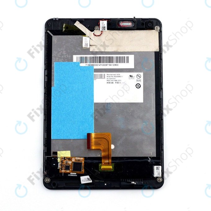 Lenovo Miix 3 - 830 80JB - LCD zaslon + steklo na dotik + okvir (Black) TFT