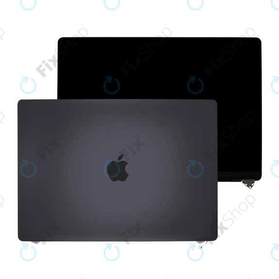 LCD zaslon za MacBook Pro 16", A3403 (2024), s sprednjim steklom in pokrovom, Space Black, 661-42325, Genuine Apple
