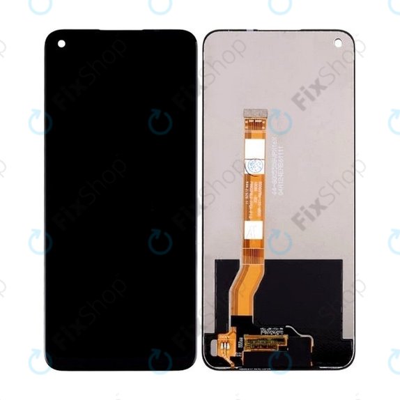 Oppo A96 - LCD zaslon + steklo na dotik (Global) TFT