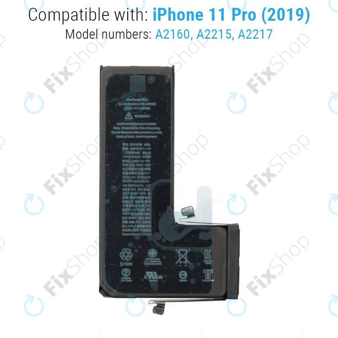 Apple iPhone 11 Pro - Baterija 3046mAh FixPremium