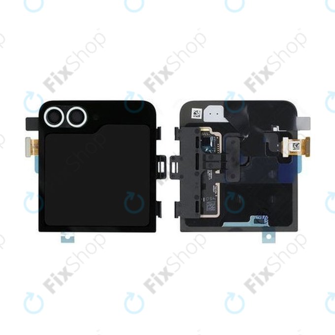 Samsung Galaxy Z Flip 6 F741B - LCD zaslon + steklo na dotik + okvir (zunanji) (Mint) - GH97-30012D Genuine Service Pack