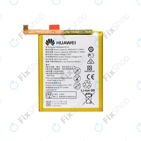 Huawei P9, P9 Lite, P10 Lite, P20 Lite, P Smart, Y6 (2018), Y6 Prime (2018), Y7 (2018), Y7 Prime (2018), Honor 7A, 8, 9 Lite - Baterija HB366481ECW 3000mAh - 24022157, 24022368, 24022333, 24022376 Gen