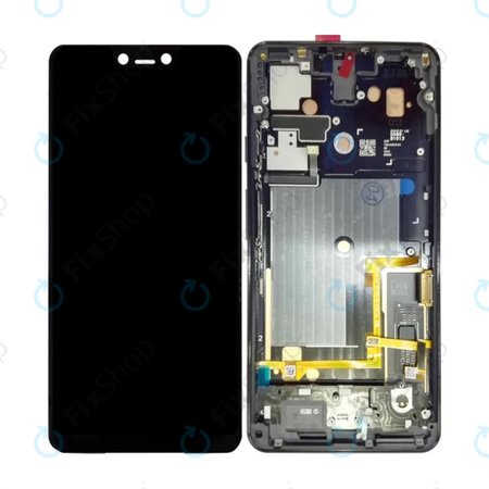 Google Pixel 3 XL - LCD zaslon + steklo na dotik + okvir (Just Black) TFT