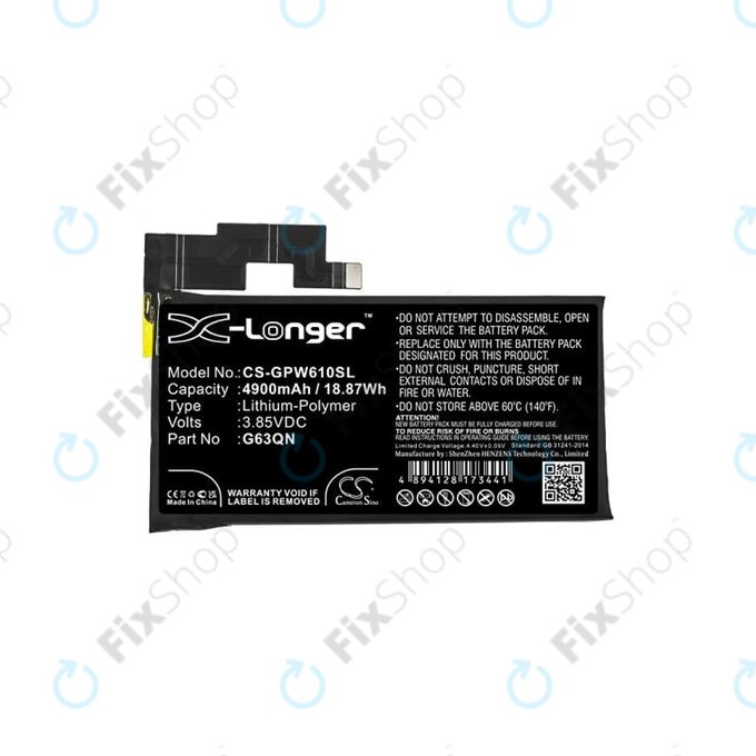 Google Pixel 6 Pro - Baterija G63QN 4900mAh HQ